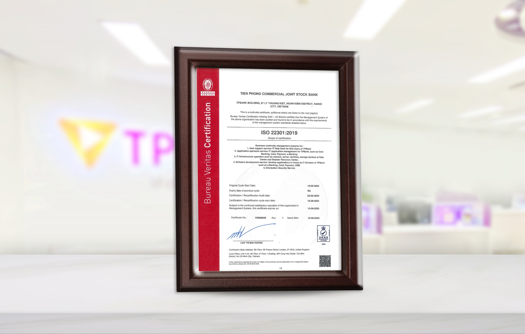 chuyen doi so toan dien tpbank dat chung chi iso 22301 ve quan ly kinh doanh lien tuc hinh 2