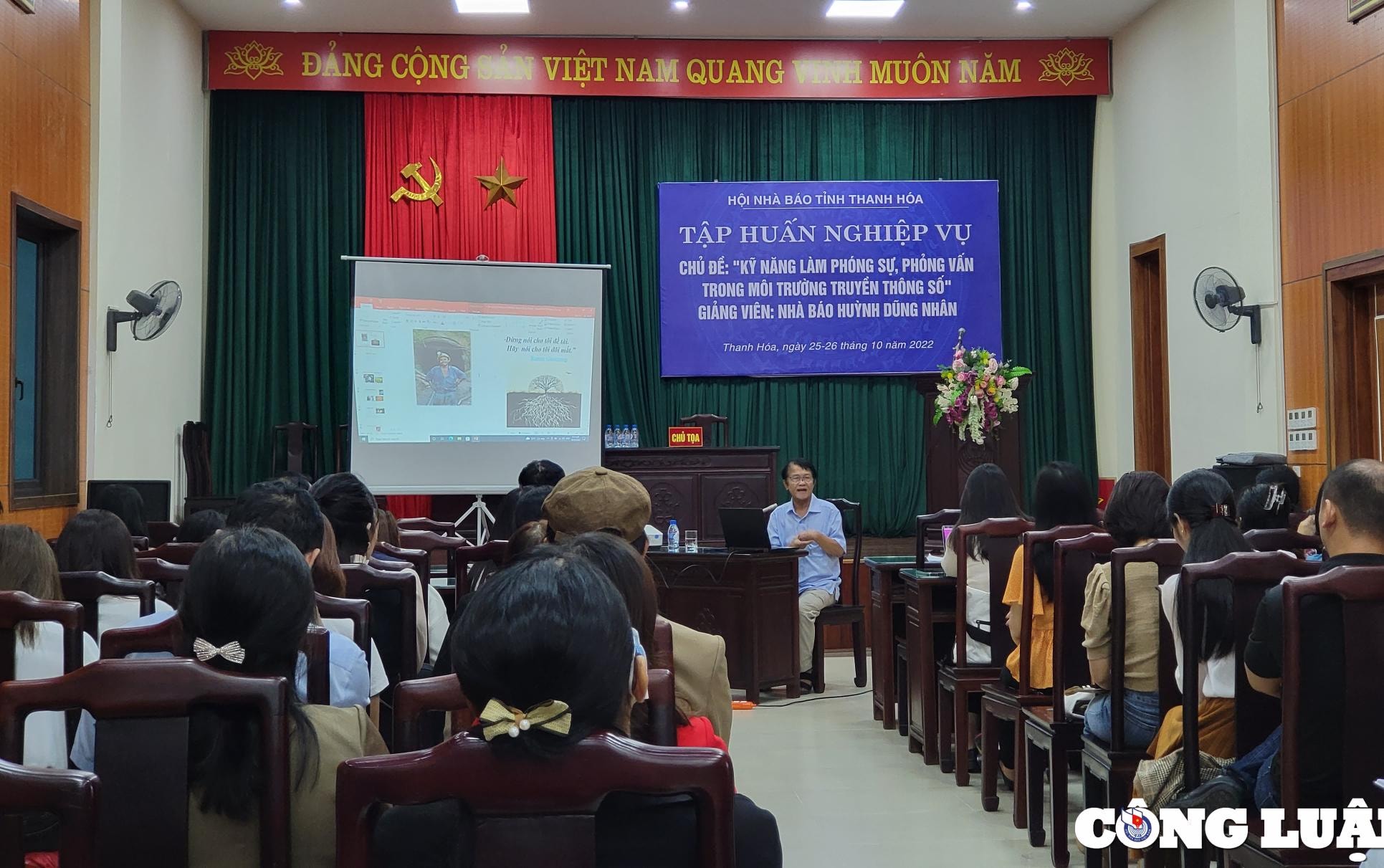 hoi nha bao thanh hoa khai giang lop boi duong ky nang lam phong su hinh 1