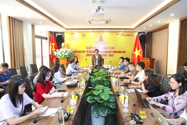 le trao giai giai bao chi vi su nghiep dai doan ket toan dan toc lan thu xv se dien ra vao toi 29 10 hinh 1