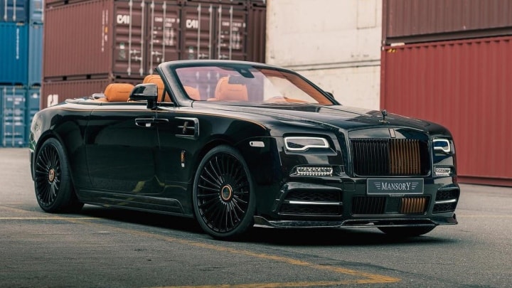 xe sang mui tran rolls royce dawn ham ho voi goi do cua mansory hinh 2