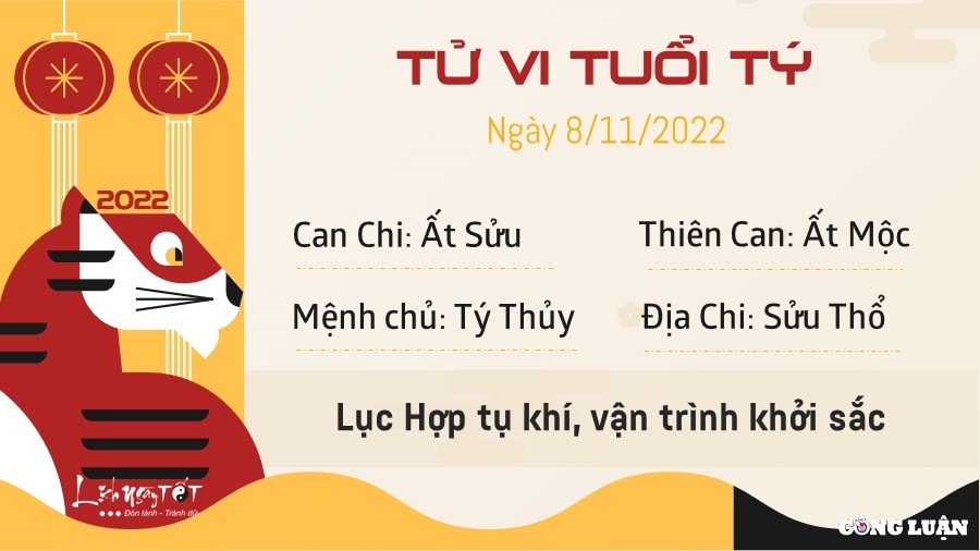 tu vi hom nay 8 11 2022 thu 3 ngay 15 10 am lich cua 12 con giap hinh 1