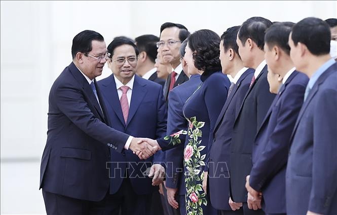 thu tuong pham minh chinh hoi dam voi thu tuong campuchia hinh 5