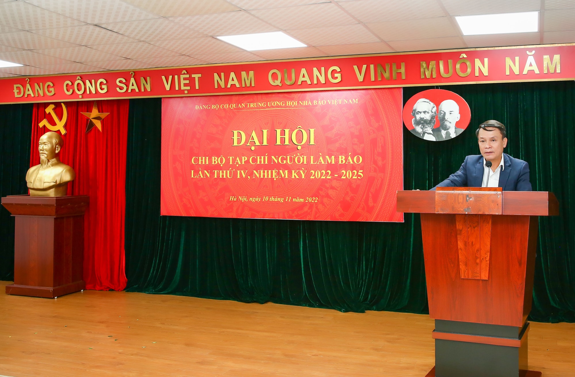 dai hoi chi bo tap chi nguoi lam bao lan thu iv nhiem ky 2022 2025 hinh 3
