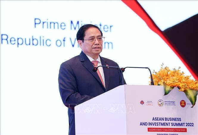 thu tuong pham minh chinh phat bieu tai hoi nghi thuong dinh kinh doanh va dau tu asean hinh 1