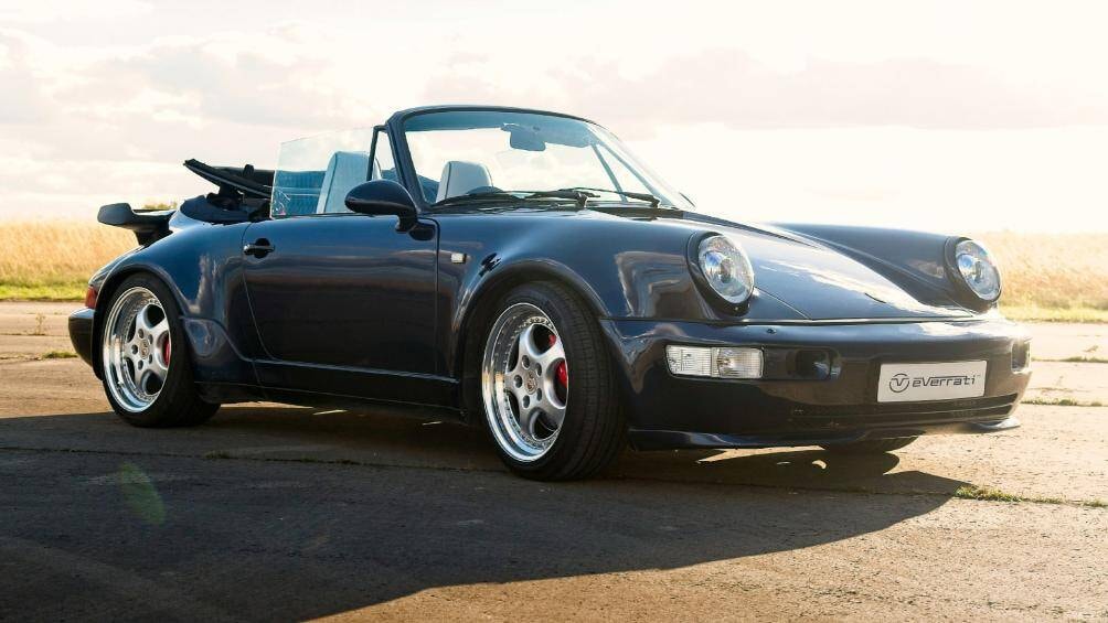 porsche 964 cabriolet duoc everrati ho bien thanh xe dien hinh 1