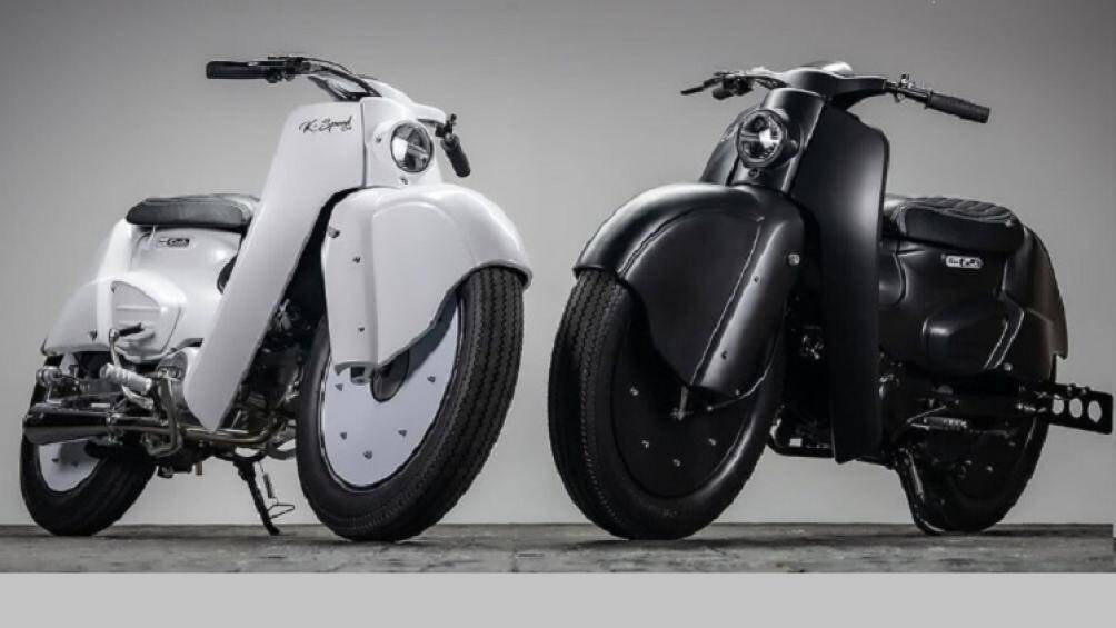 xe no honda super cub 2022 do theo phong cach co dien hinh 1