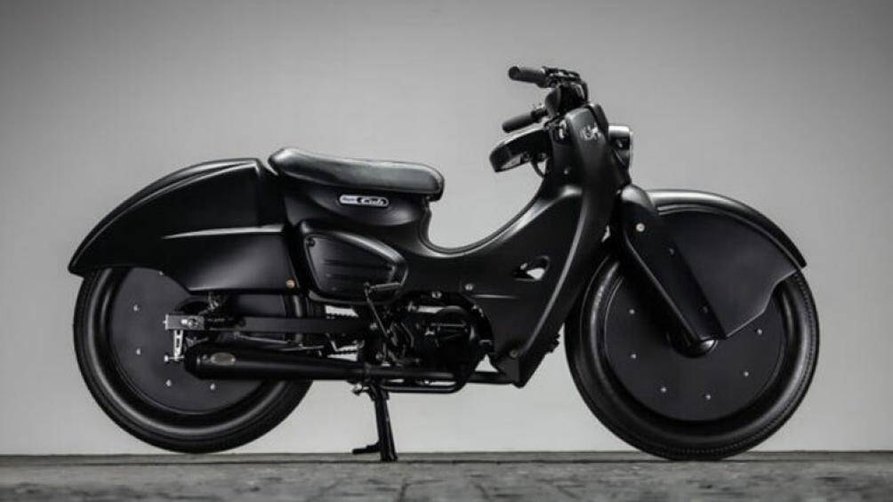 xe no honda super cub 2022 do theo phong cach co dien hinh 3