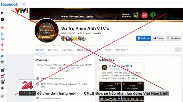 fanpage vu tru phim anh vtv ngang nhien vi pham ban quyen hinh 1