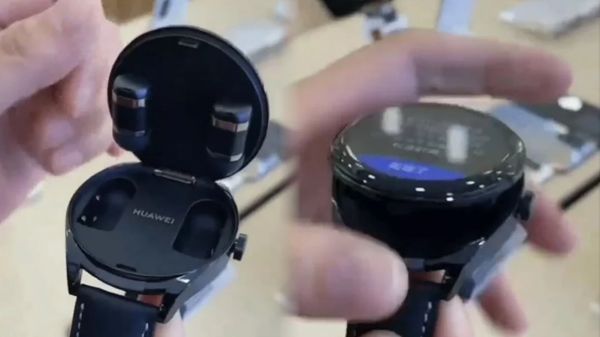 hinh anh tren tay cua huawei watch buds hinh 2