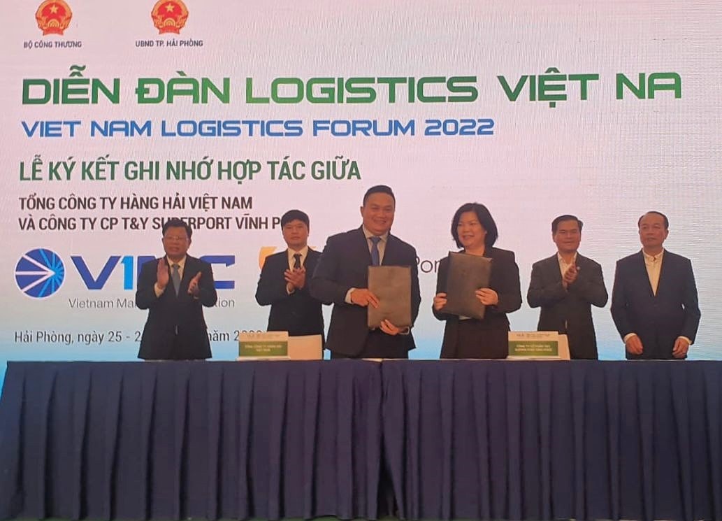 sieu cang logistics cua lien danh tt group ych hop tac voi tong cong ty hang hai viet nam hinh 1