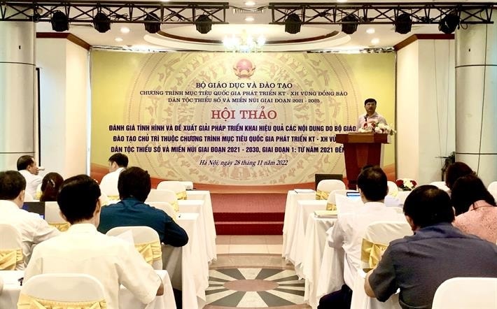 day manh trien khai noi dung giao duc thuoc chuong trinh muc tieu quoc gia phat trien vung dan toc thieu so hinh 1