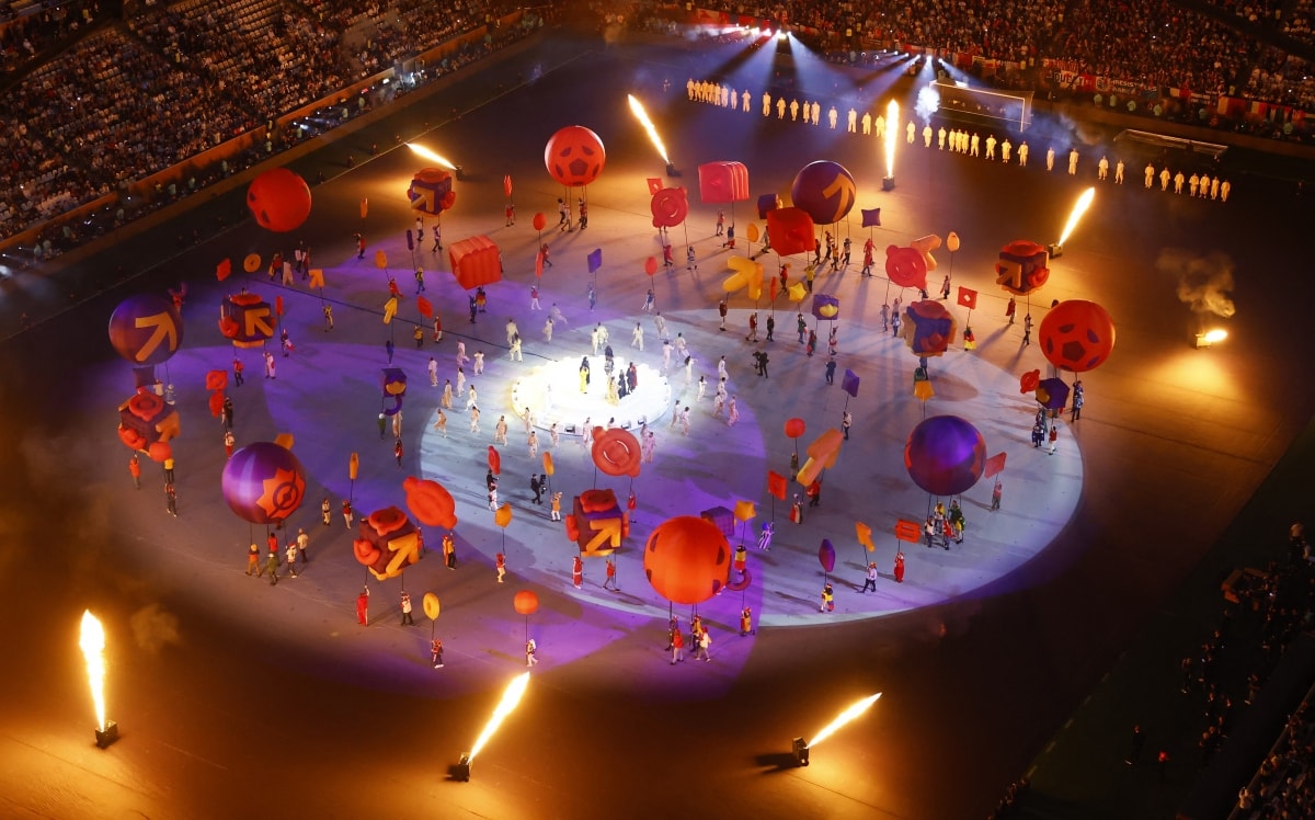 nhung hinh anh an tuong tai le be mac world cup 2022 hinh 2