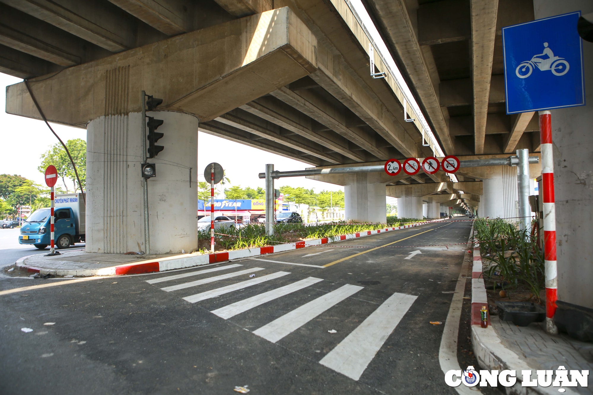ha noi to chuc lai giao thong khu vuc cau vuot ho linh dam hinh 1