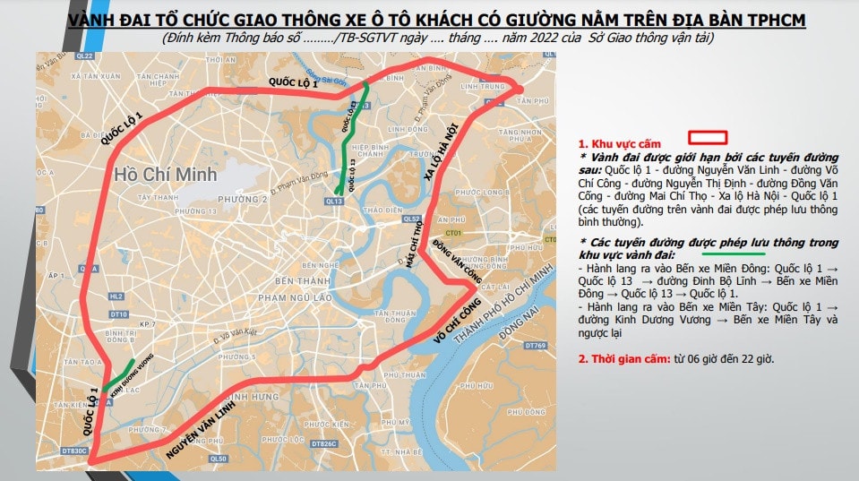 tp hcm chinh thuc lap vanh dai cam xe giuong nam vao noi do tu 10 1 2023 hinh 1