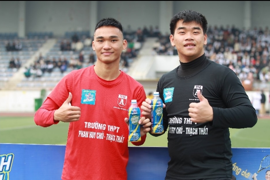 suc hap dan tran chung ket giai bong da hoc sinh thpt ha noi  an ninh thu do lan thu xxi hinh 3