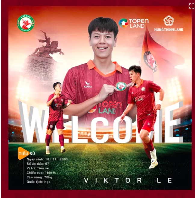 cau lac bo binh dinh ky hop dong voi cau thu viet kieu viktor le hinh 1