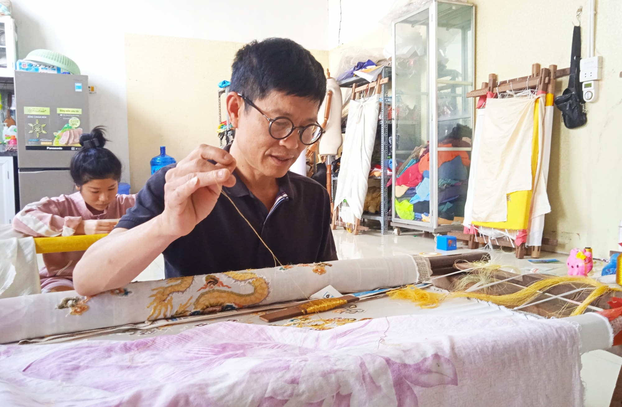 long bao dong cuu theu net tai hoa hinh 1