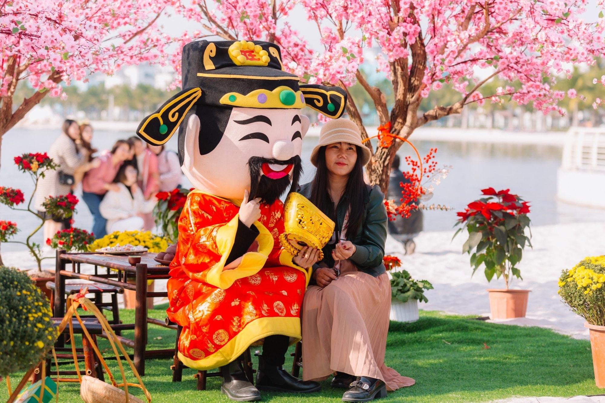 vinhomes ocean park thu hut hang ngan khach trong su kien chao xuan hinh 3