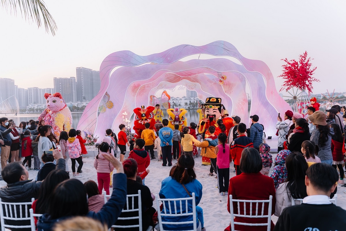vinhomes ocean park thu hut hang ngan khach trong su kien chao xuan hinh 8