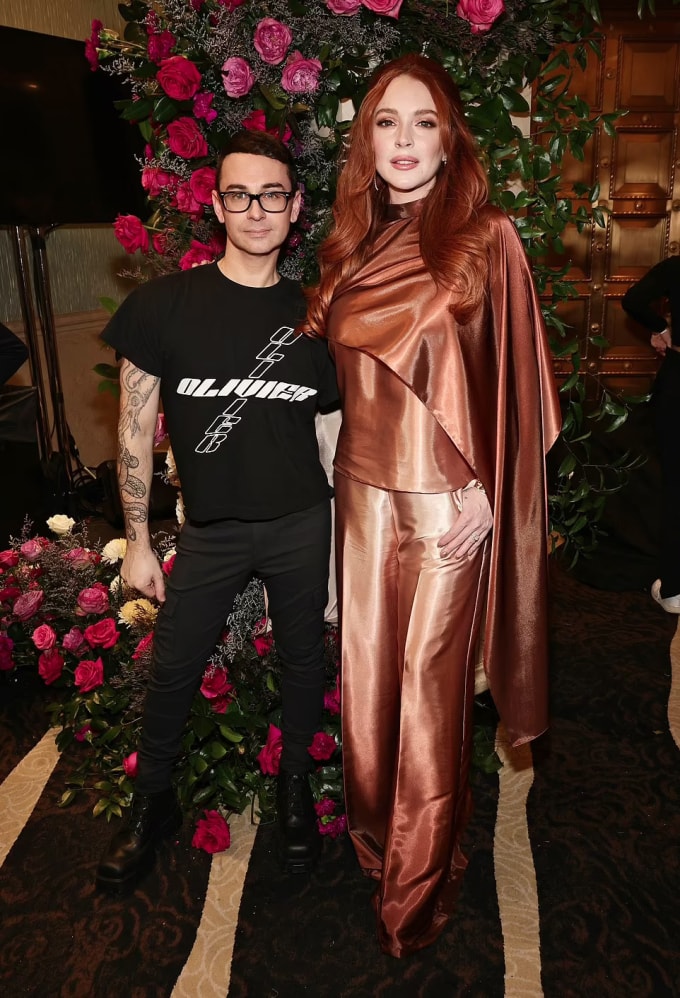 lindsay lohan hut fan o show thoi trang tai new york hinh 1