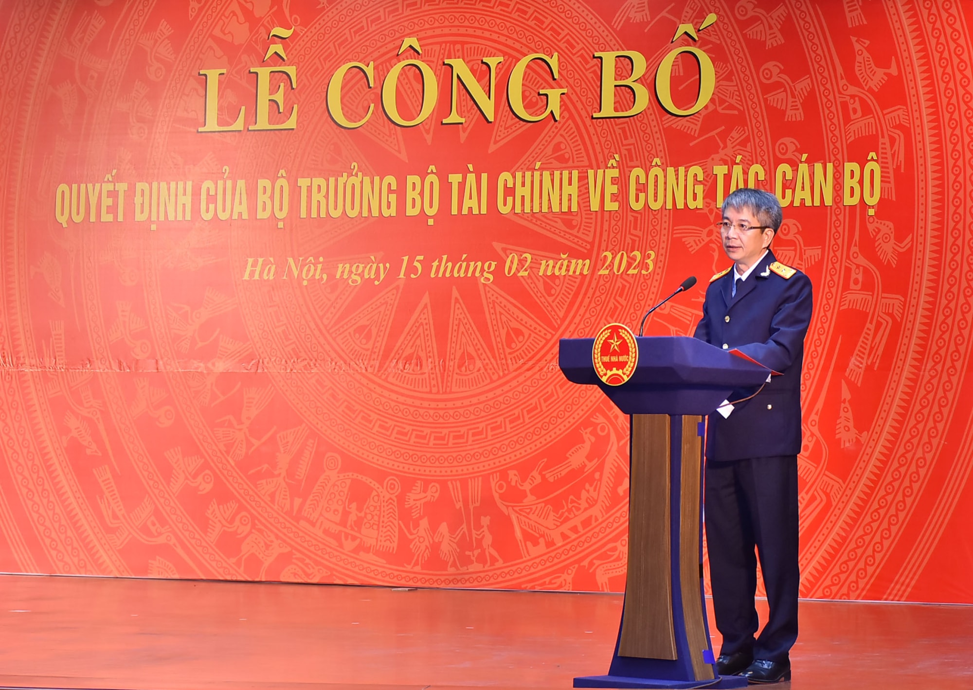 pho tong cuc truong tong cuc hai quan duoc dieu dong lam quyen tong cuc truong tong cuc thue hinh 2