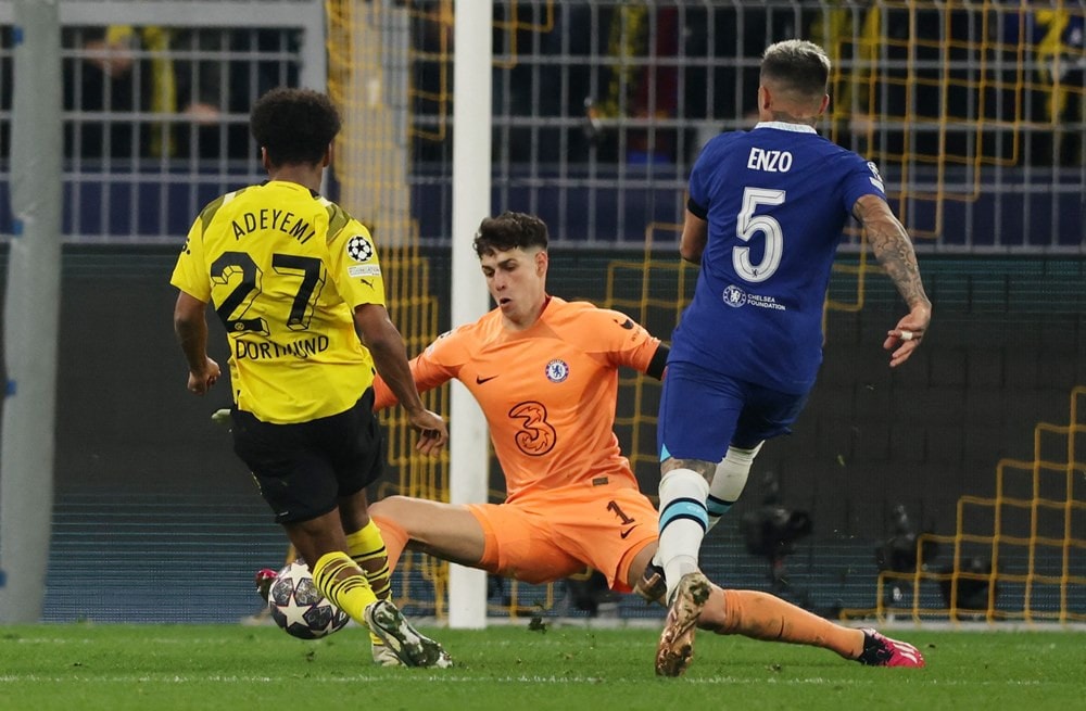phung phi co hoi chelsea thua dau dortmund tai vong 1 8 champions league hinh 1