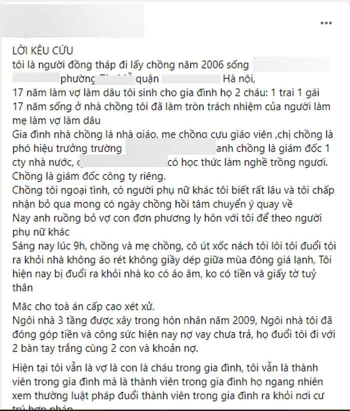 bat ngo me chong tiet lo 10 ly do duoi con dau ra khoi nha sau 17 nam chung song hinh 1