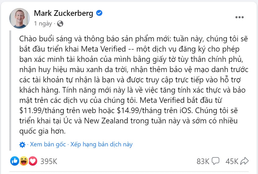 het thoi bo tram trieu dong de lam tich xanh facebook hinh 1