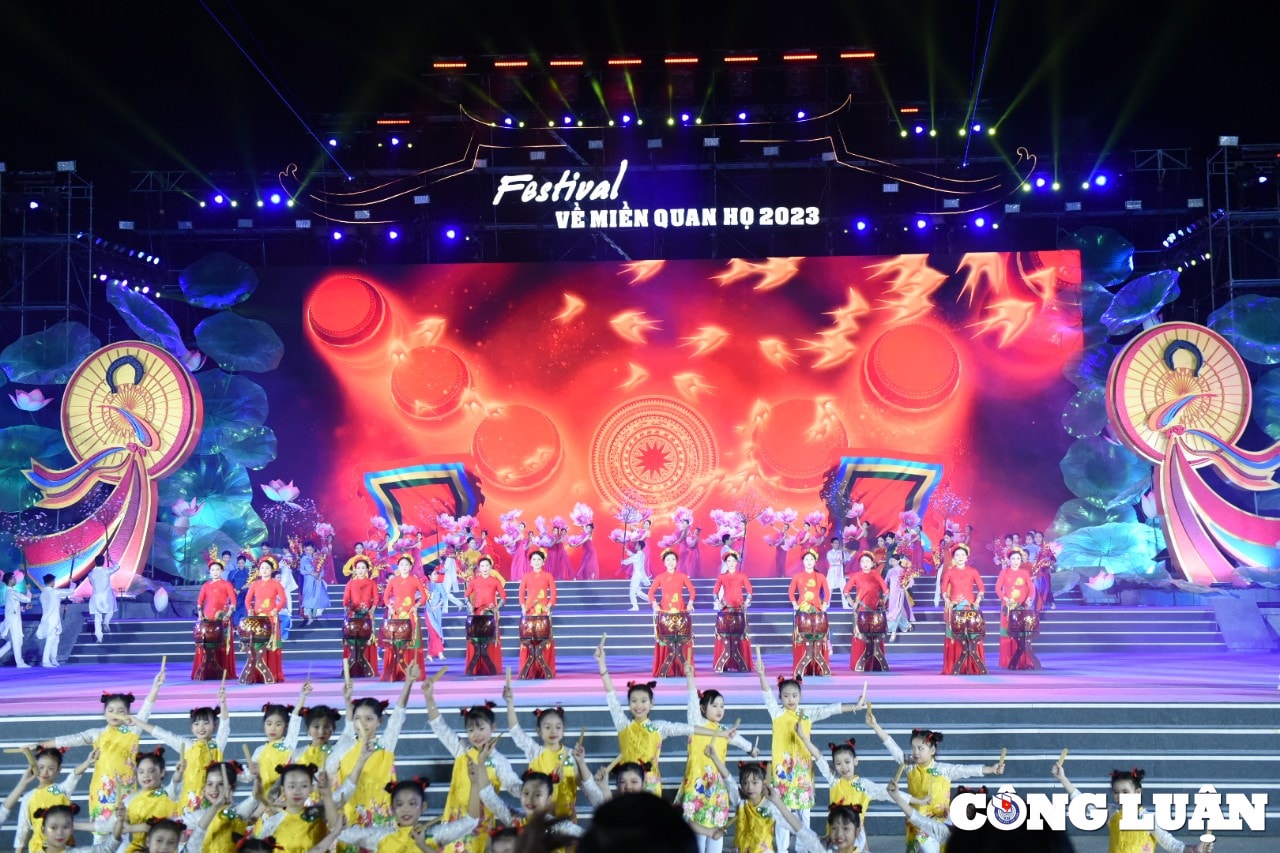 tung bung le khai mac festival ve mien quan ho 2023 hinh 18
