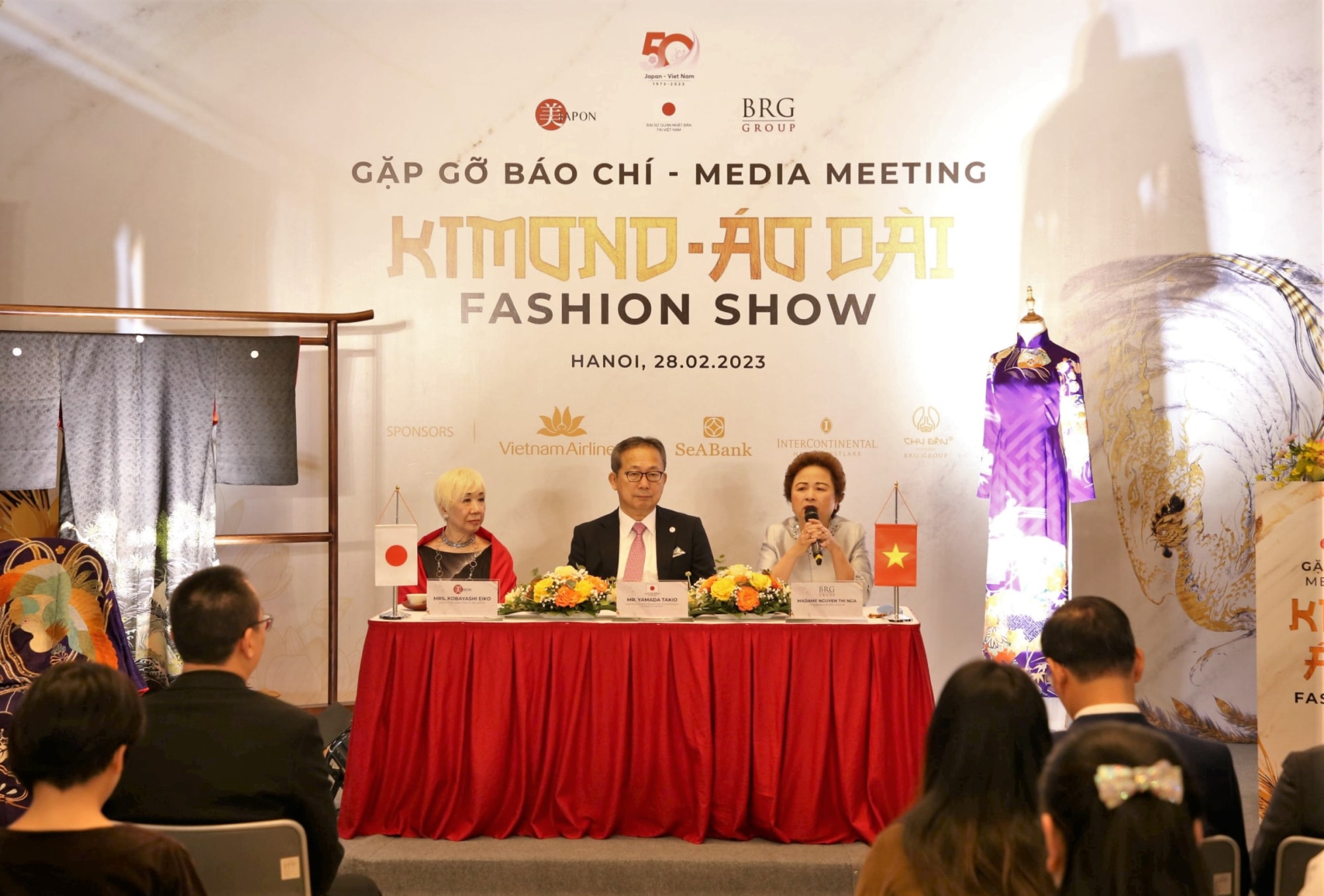 kimono aodai fashion show chuong trinh giao luu van hoa nghe thuat ky niem 50 nam quan he viet nam nhat ban hinh 1