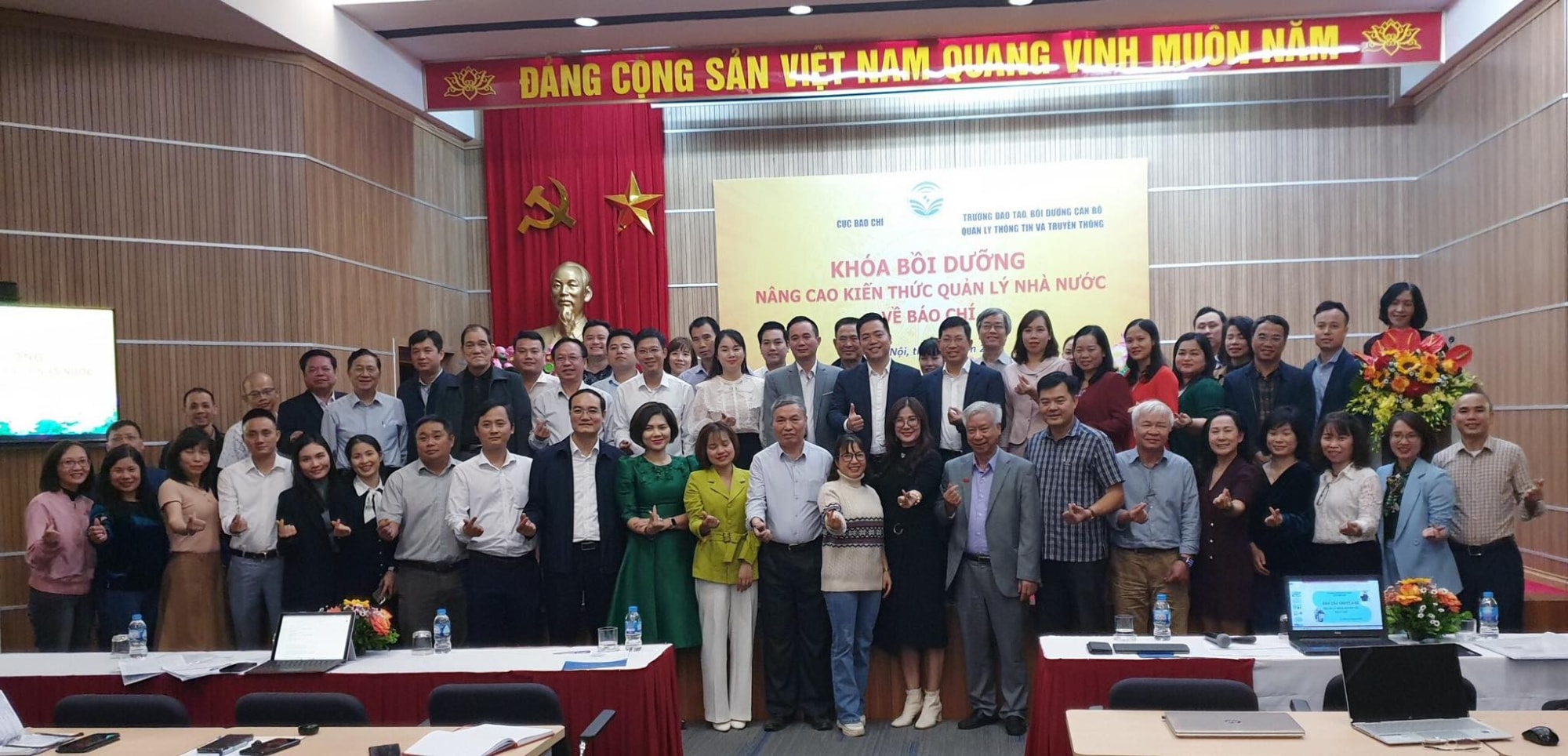 khai giang khoa boi duong nang cao kien thuc quan ly nha nuoc ve bao chi hinh 3