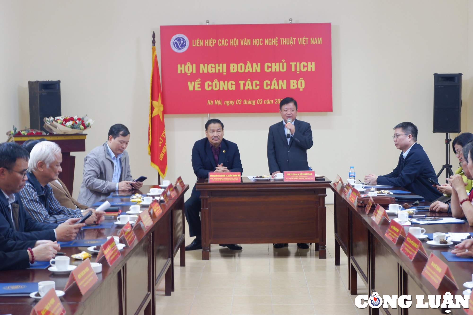 nsna thu dong va nsnd thuy mui duoc bau lam pho chu tich kiem nhiem lien hiep cac hoi vhnt viet nam hinh 2