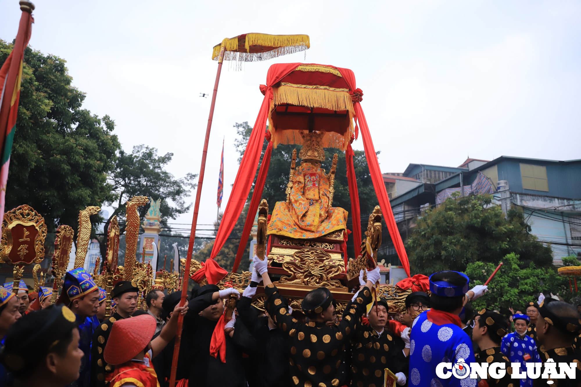 man ruoc kieu nhu thi chay trong le hoi 5 lang moc tai ha noi hinh 7