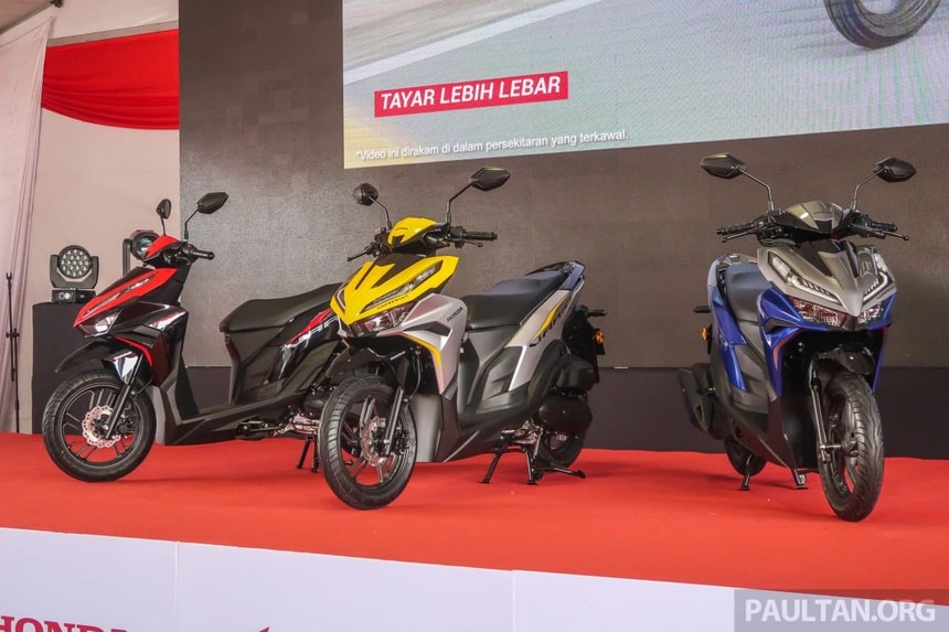 honda vario 125 2023 ra mat tai thi truong malaysia co ba lua chon mau sac hinh 2