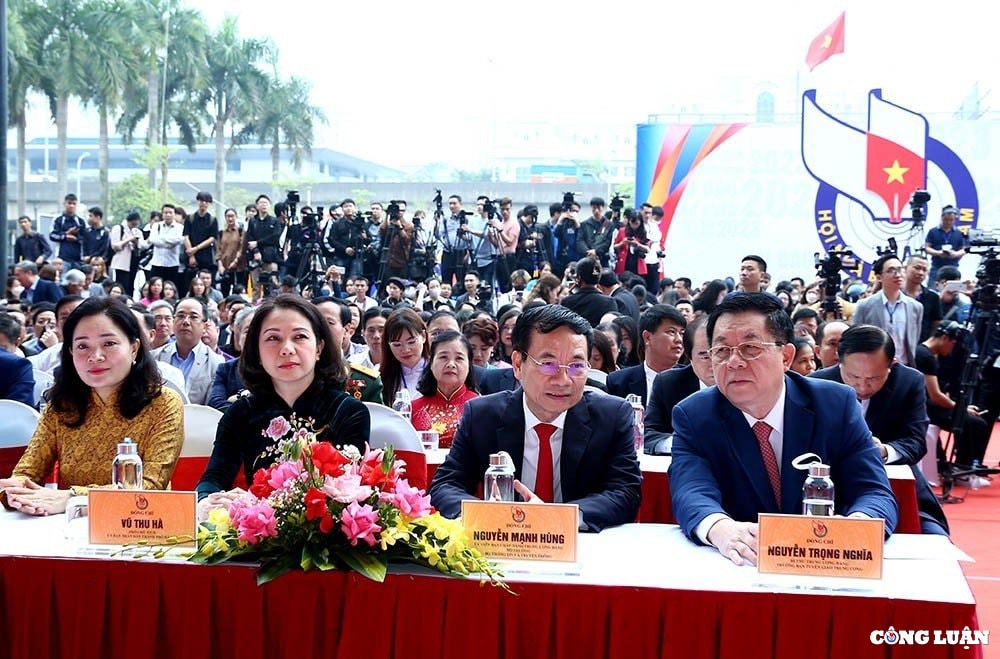 lanh dao dang nha nuoc du le khai mac hoi bao toan quoc 2023 hinh 2