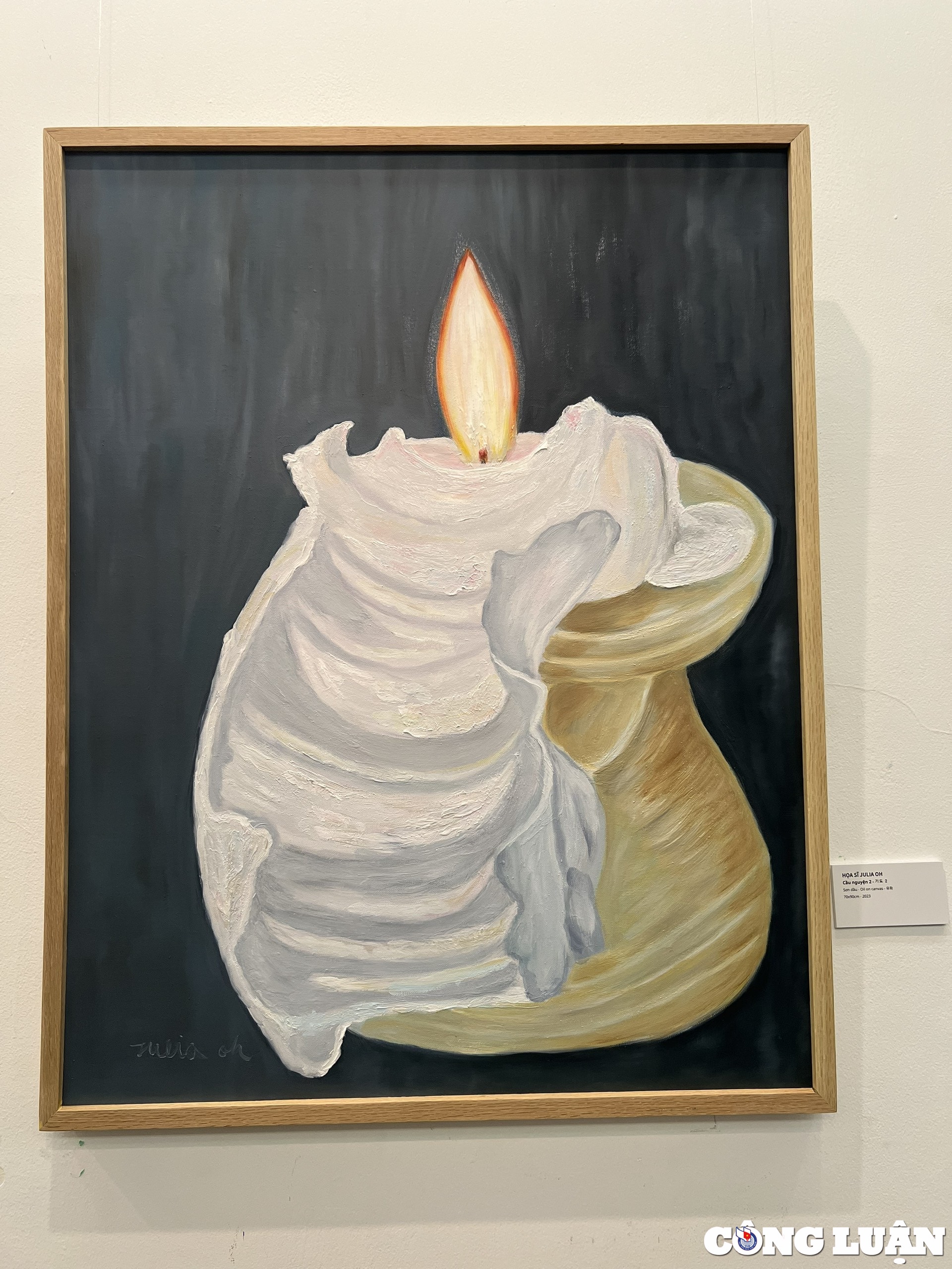 hoa si van duong thanh julia oh mo trien lam cuoc vien du cua sac mau hinh 6