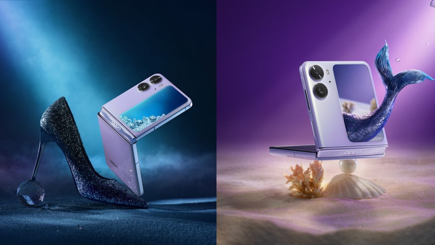 nhung hinh anh moi ve oppo find n2 flip hinh 1