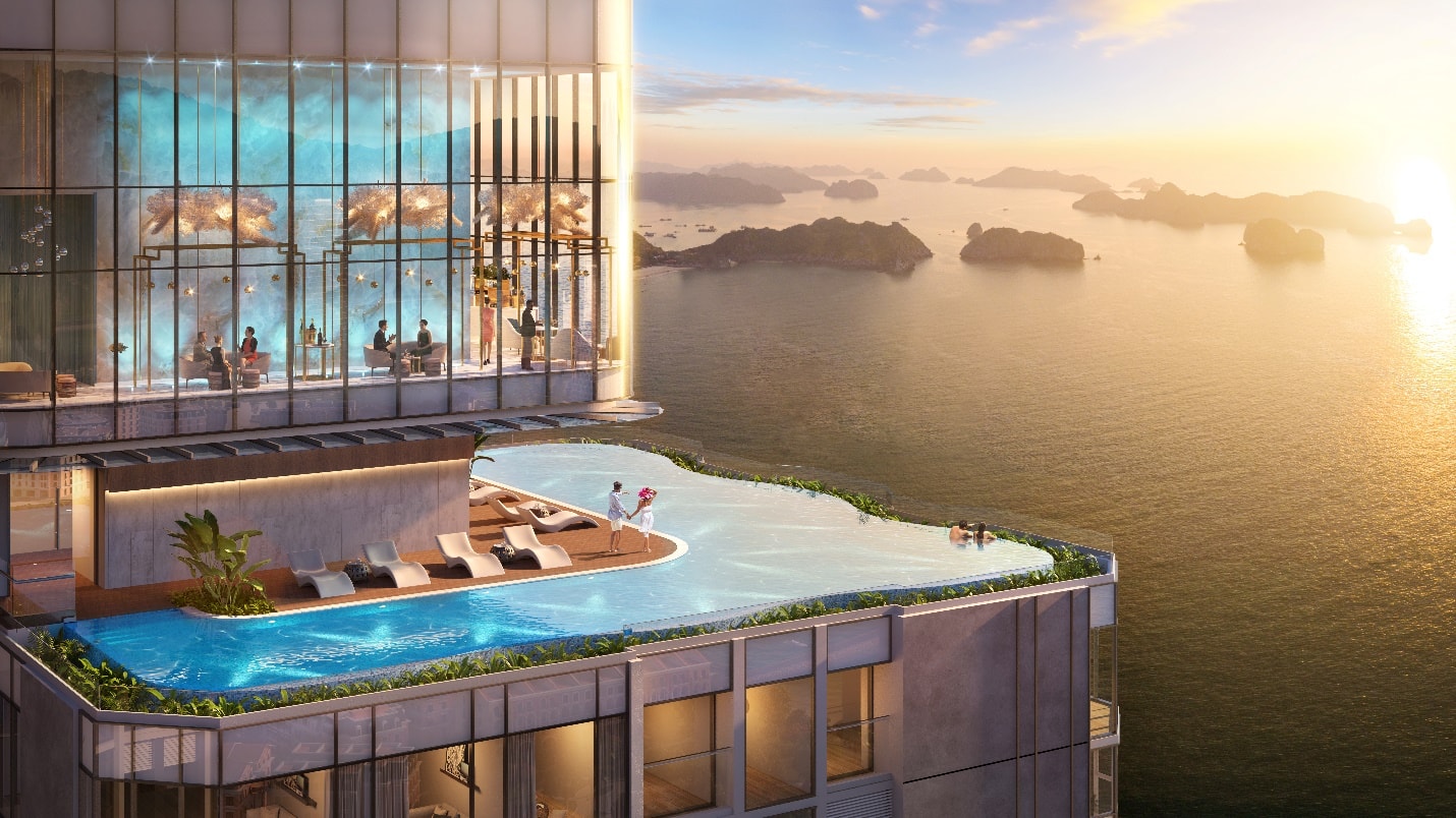 a la carte halong bay khach san nam sao ben vinh di san sap di vao van hanh hinh 2