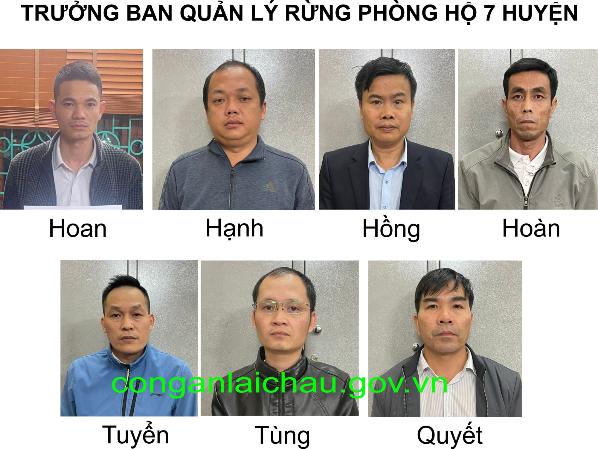 bat 15 can bo cong chuc o lai chau dua nhan hoi lo khi thanh tra cac du an trong rung hinh 1