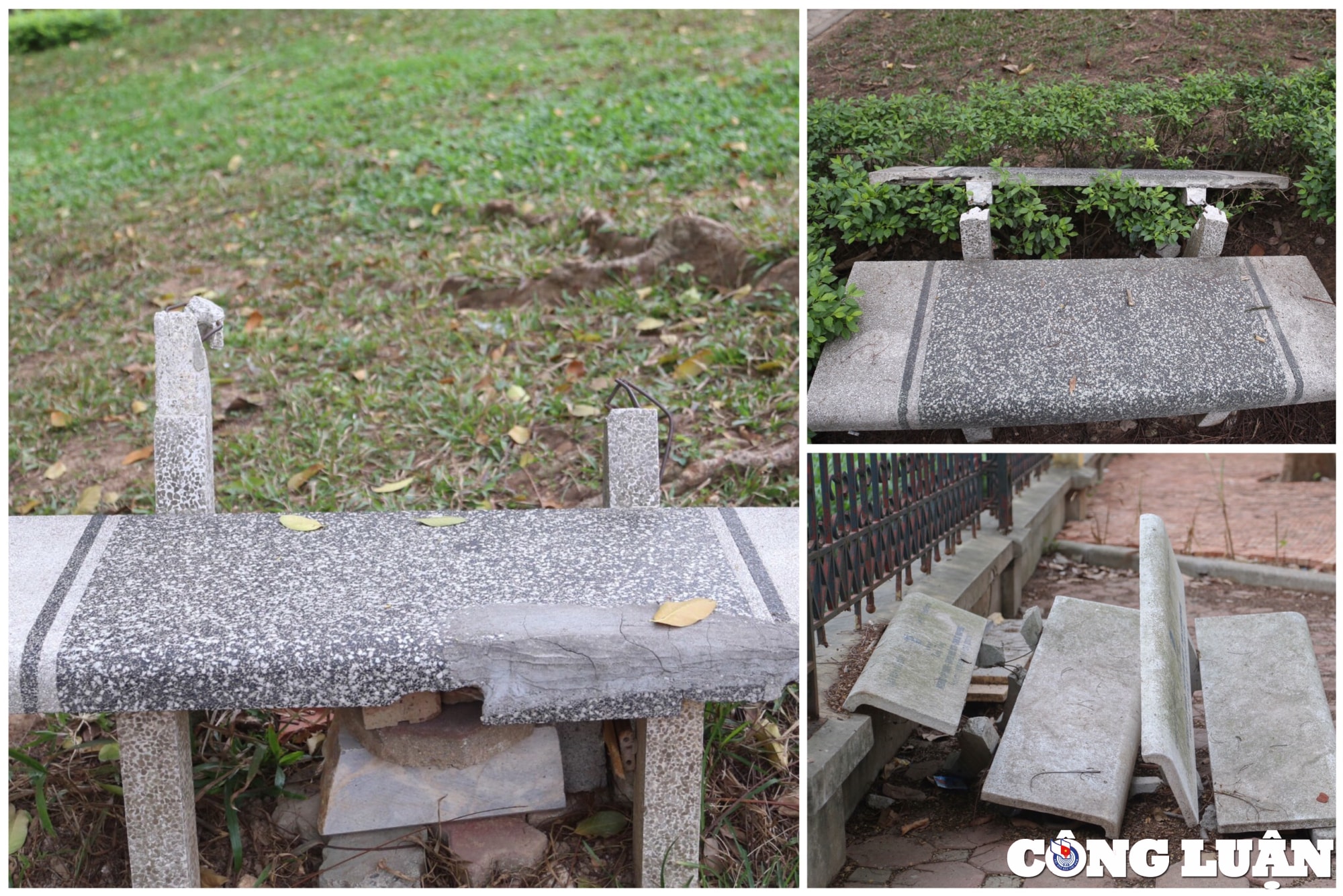 ha noi cong vien nghia do xuong cap via he bi chiem dung hinh 9