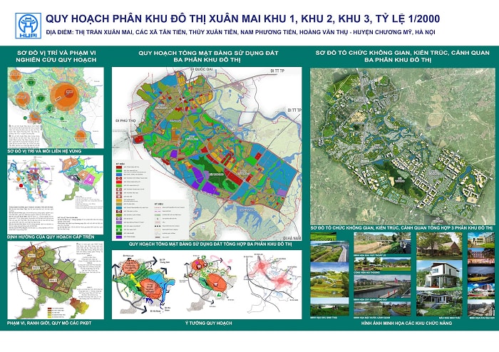 cong bo 3 do an quy hoach phan khu do thi xuan mai ha noi hinh 1