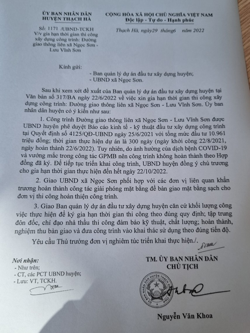 chu tich ubnd xa ngoc son phai chiu trach nhiem truoc ubnd huyen thach ha hinh 2