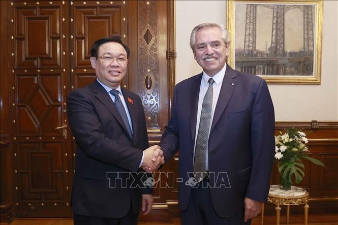 bao chi argentina danh gia cao chuyen tham cua chu tich quoc hoi vuong dinh hue hinh 1