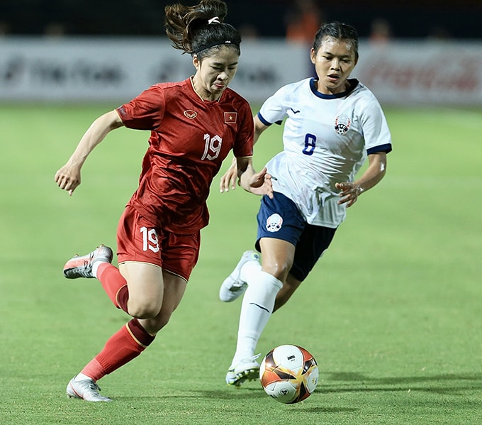 thang dam campuchia doi tuyen nu viet nam gap myanmar o chung ket sea games 32 hinh 2