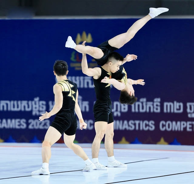 aerobics gianh hat trick vang doan the thao viet nambo xa thai lan hinh 2