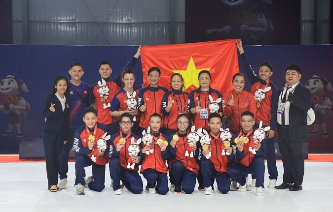 aerobic viet nam xuat sac gianh tron bo 5 hcv tai sea games 32 hinh 3