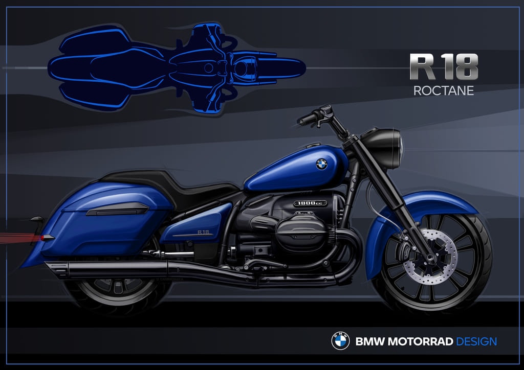bmw trinh lang r 18 roctane bien the lai giua bagger va cruiser hinh 9