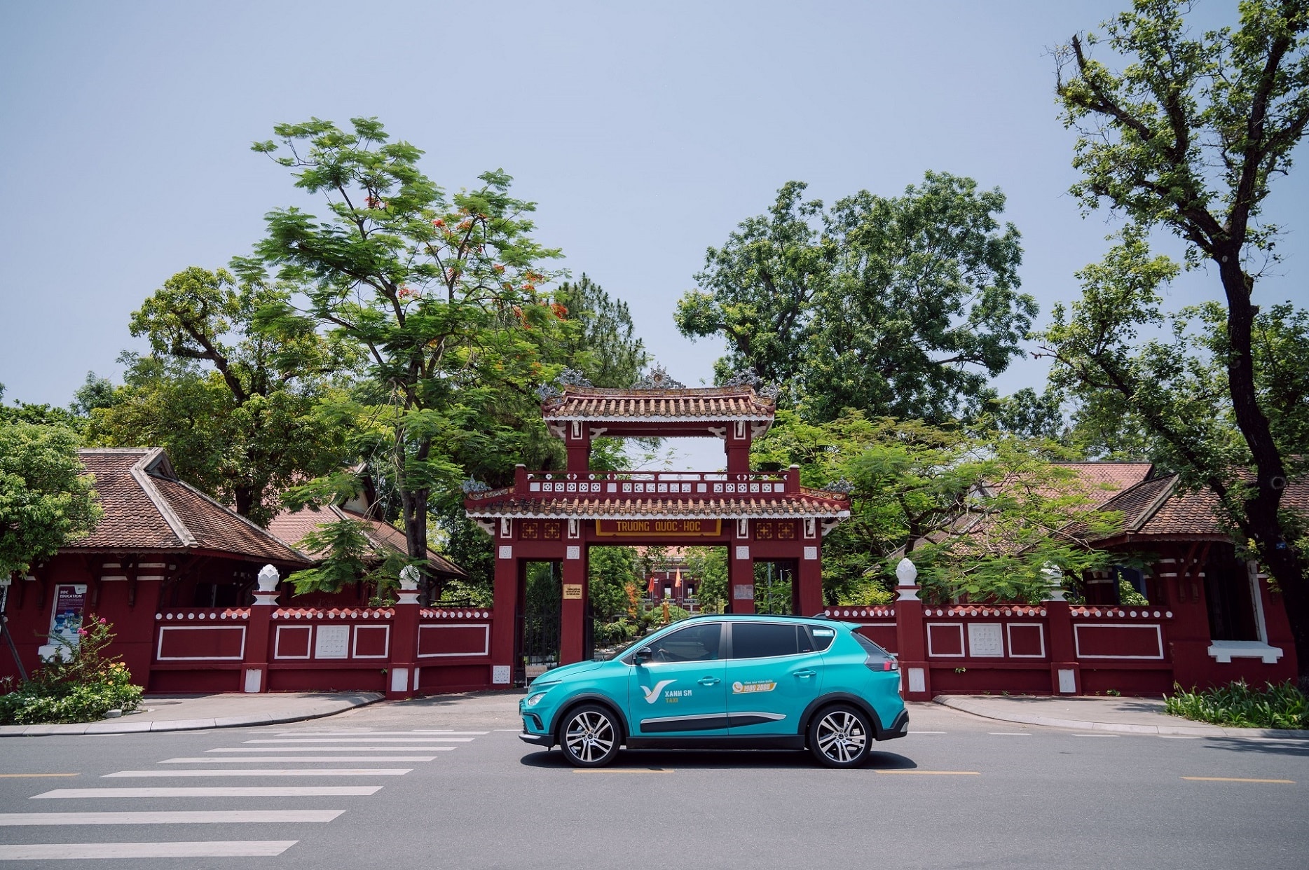taxi xanh ra mat tai hue uu dai len den 50 gia tri chuyen di hinh 1