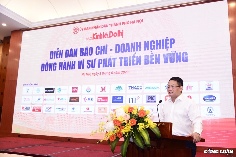 dien dan bao chi doanh nghiep dong hanh vi su phat trien ben vung nam 2023 hinh 2