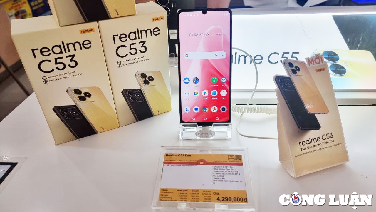 realme c53 chinh thuc len ke tai viet nam hinh 1